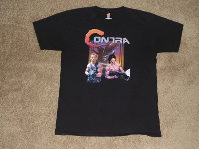 Contra Rambo Aliens Men's T-Shirt Medium Foto 1 de 4
