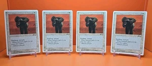 ⚪️⚪️⚪️ (4) 1995 Magic The Gathering CHRONICLES WAR ELEPHANT NEAR MINT ⚪️⚪️⚪️ - Picture 1 of 10