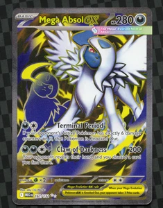 Mega Absol EX 161/132 NM Full Art Mega Evolution Ultra Rare Pokemon TCG English - Bild 1 von 2