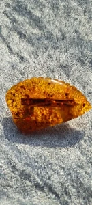 Bernsteinbrosche Blatt - Bild 1 von 1