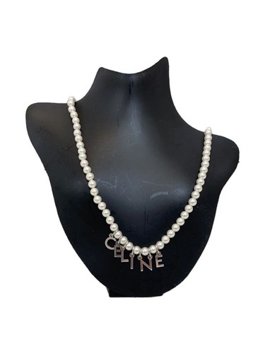 Collana CELINE collana di perle donna con top WHT usata