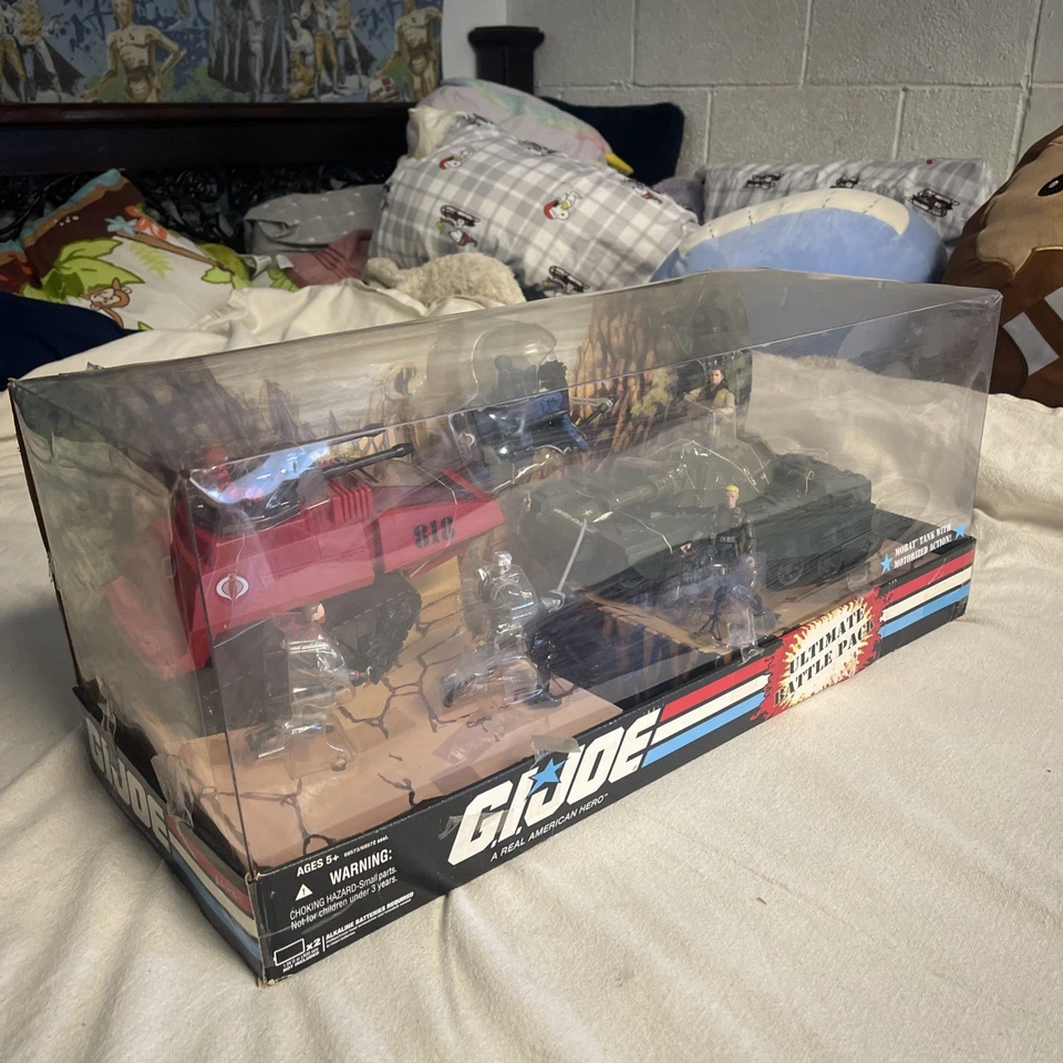 Gi Joe 25 Aniversario Ultimate Battle Pack Objetivo Exclusivo Hasbro Caja Dañada Foto 1 de 4