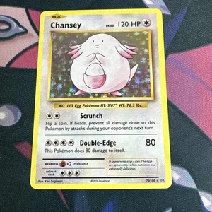 Pokemon Card - CHANSEY - 70/108 - Holo Rare - XY Evolutions (2016) - LP - Picture 1 of 14