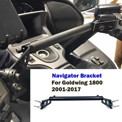 Soporte de manillar de barra de navegación para Honda Goldwing 1800 GL1800 2001-2017 Foto 1 de 4