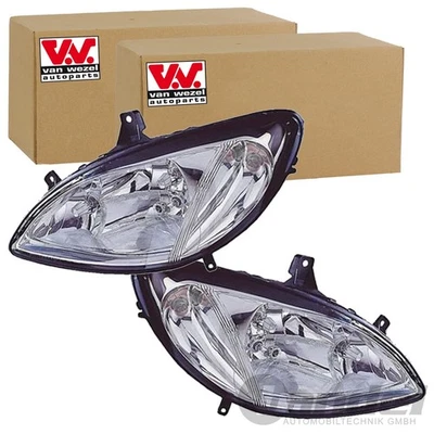 2x VAN WEZEL H7/H7/H7 SCHEINWERFER SET LINKS+RECHTS passend für MERCEDES-BENZ - Bild 1 von 4