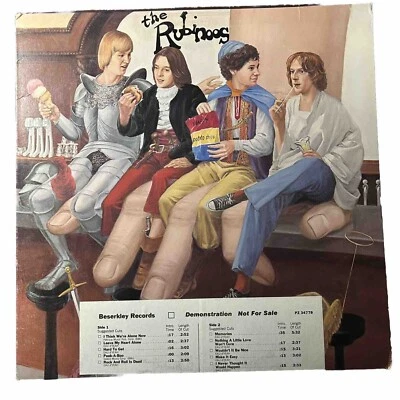 The Rubinoos (BZ-0051) 1977 Vinyl LP (Demo) - Image 1 of 4