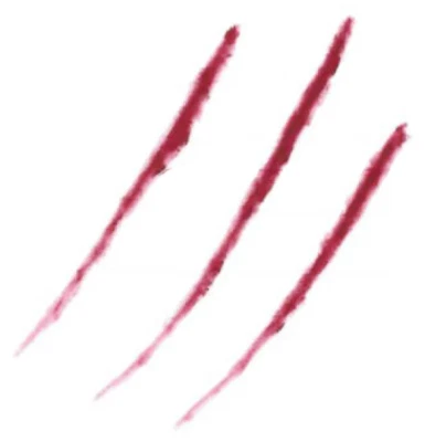 Slash claw marks (x4) fake tattoos Ideal for Halloween - by Inkwear London