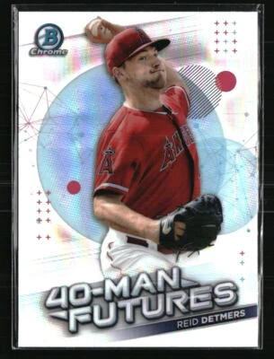 Reid Detmers 2021 Bowman Chrome #FMF-9  Baseball Card - Image 1 of 2