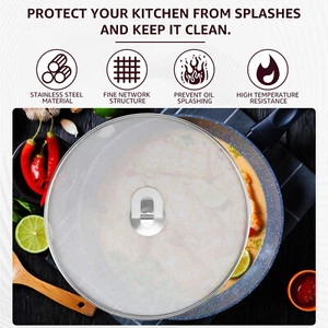 3 Pcs Splatter Guard Frying Pan Splatter Screen Splash Proof Oil Splatter DEE - Picture 1 of 6