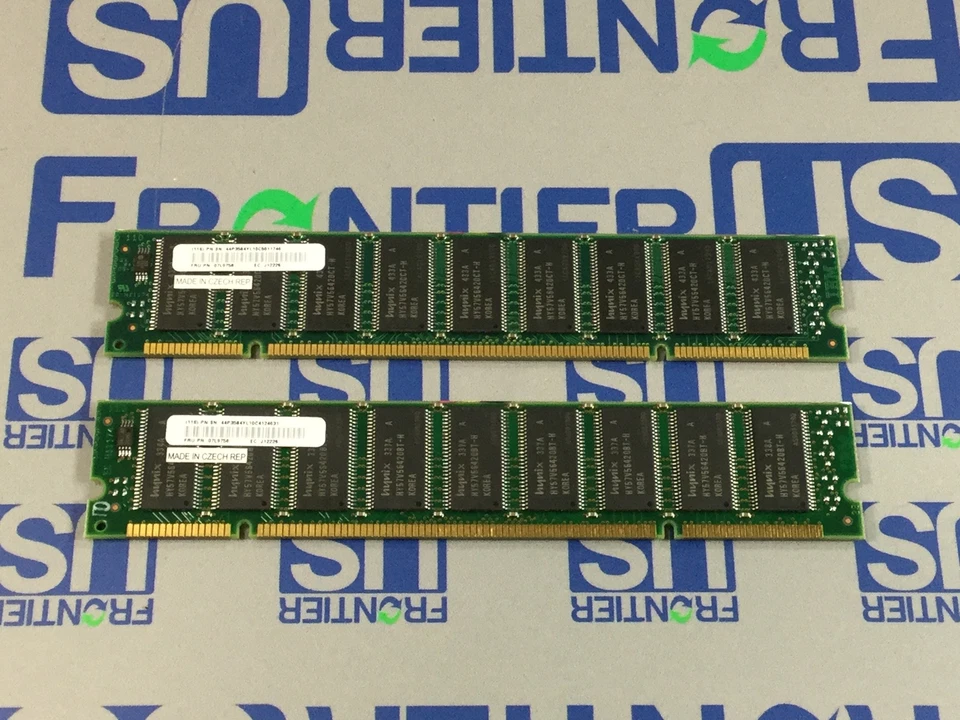IBM 701X-4100 1024MB (2x 512MB) DIMMs 200 Pin 10NS SDRAM - Image 1 of 1
