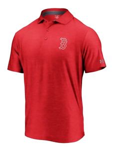 Under Armour Men's 4XL Boston Red Sox Baseball Playoff Performance Polo Shirt