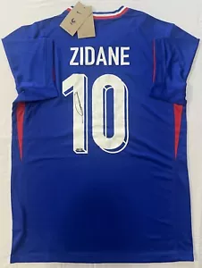 Zinedine Yazid Zidane "Zizou" signed handsigniert Frankreich Team Trikot TSA COA - Bild 1 von 11