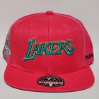 Mitchell & Ness LA Lakers Anniversary Hat 7 1/2 HWC Chili Pepper Fitted Cap NWT