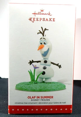 NEW DISNEY Hallmark 2015 Keepsake Ornaments OLAF in SUMMER FROZEN QXD6167 - Image 1 of 3