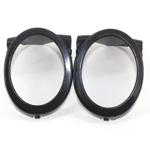 Car Fog Light Lamp Trim Ring Cover Fit for BMW E46 M3 01-06 Black L+R - Picture 1 of 6