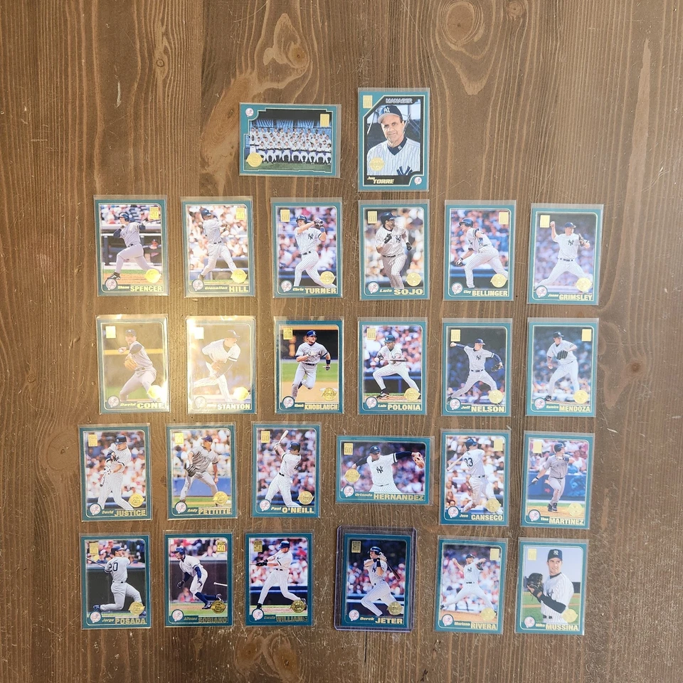 Juego de 26 cartas 2000 Topps Home Field Advantage NY Yankees con Derek Jeter de colección Foto 1 de 4