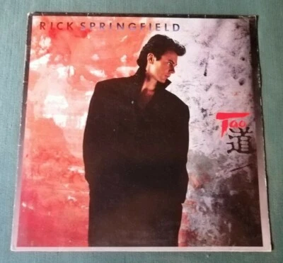 RICK SPRINGFIELD Tao LP innersleeve lyrics Germany RCA PL 85370 Australian Synth - Photo 1/2
