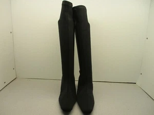 Diane Gilman (476509) schwarz Handschuh Passform hoch dehnbar eckige Zehenpartie modische Stiefel Größe 6,5 W - Bild 1 von 9