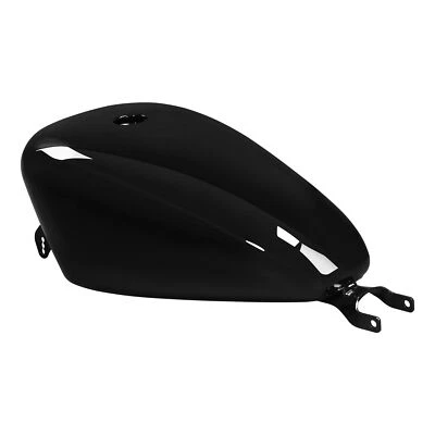 Black 3.7gal. Gas Fuel Tank 14L Fit For Harley Sportster XL883 XL 1200 2004-2006 - Image 1 of 4