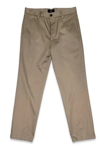 DOCKERS Slim Fit Men's 30W X 30L Pants Beige Solid Pattern Straight Leg - Picture 1 of 10