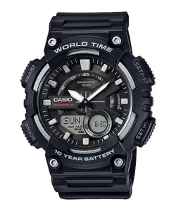 CASIO AEQ-110W-1AVDF OROLOGIO UOMO DIGITALE NERO OPACO SOTTOCOSTO - Foto 1 di 5