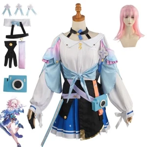 Honkai: Star Rail Cosplay Kostüm 7. März, dasselbe Cosplay Kostüm Kleid Spiel - Bild 1 von 17