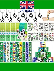 42 Pcs Football Party Favors Kids Party Bag Fillers, Keychains, Bag, Slap Bands - Picture 1 of 7