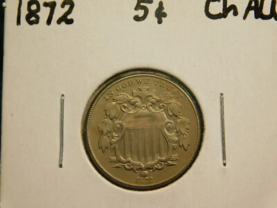 1872     Shield Nickel Item #10253 - Image 1 of 2