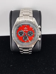 Omega Speedmaster Legend Schumacher Red Dial Chronograph 42MM Automatic #67 - Picture 1 of 7