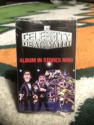 Vintage Celebrity Deathmatch Sampler Promotional Cassette SEALED 1999 MTV Primus - Image 1 of 4