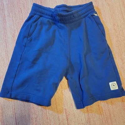 Abercrombie Niños Niños 7/8 Azul Tejido Pantalones Cortos Informales Diario Básicos Cómodos Foto 1 de 4