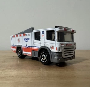 Matchbox 2025. Scania P360 Fire Truck. White Rescue EMT. - Picture 1 of 7