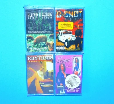 SICK WID IT RECORDS COMPILATION+ D-SHOT+ SUGA T+ RHYTHM X--SEALED CASSETTES - Image 1 of 4