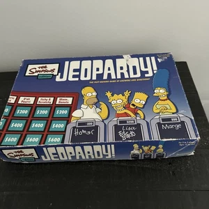 Jeopardy Simpsons Edition Board Game Animated TV Show - Picture 1 of 10