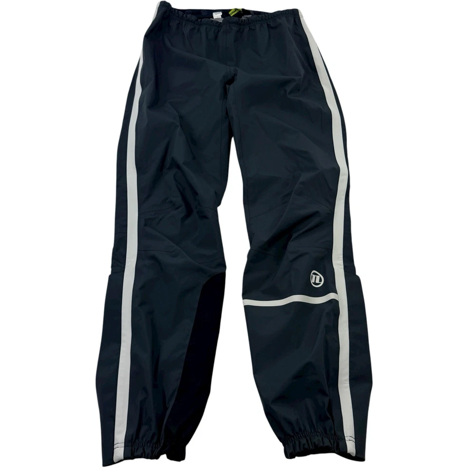 Novara Waterproof Cycling Reflective Pants Gray Elastic Waist Men's Size Small - Image 1 of 4