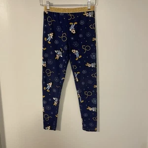 Disney Parks Walt Disney World 50th Anniversary Girls XL Leggings Mickey Minnie - Picture 1 of 7