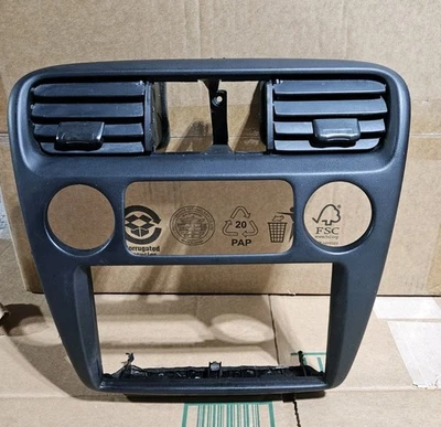 Honda Accord 1998-2002 radio bisel calefacción climatización tablero embellecedor negro Foto 1 de 4