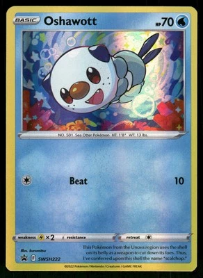 #SWSH222 Oshawott SWSH: Sword & Shield Promo Cards Holo - Image 1 of 2