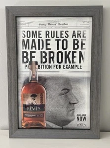 Pubblicità George Remus Whiskey stampa incorniciata 20,5” x 14,5” - Foto 1 di 5