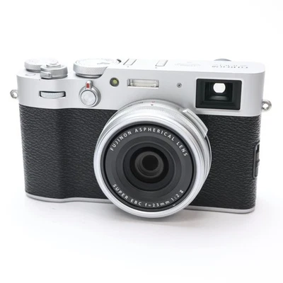 Fujifilm Fuji X100V Silver Digital Camera Shutter Count 15800 - Image 1 of 4