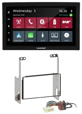 Blaupunkt DAB Bluetooth USB MP3 2DIN Autoradio für Nissan X-Trail 2007-2014 - Bild 1 von 4