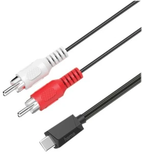 HAMA - USB-C naar RCA Audiokabel 1.5m - Afbeelding 1 van 1