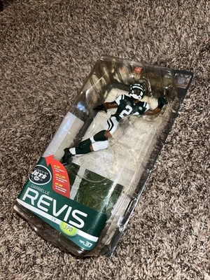 Figura Jersey Verde Darrelle Revis NY Jets Serie 37 McFarlane Foto 1 de 4