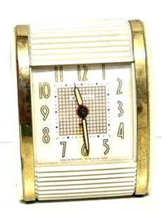 RELOJ DESPERTADOR DE VIAJE WESTCLOX ROLL TOP COVER VINTAGE AÑOS 50/60 - Imagen 1 de 7