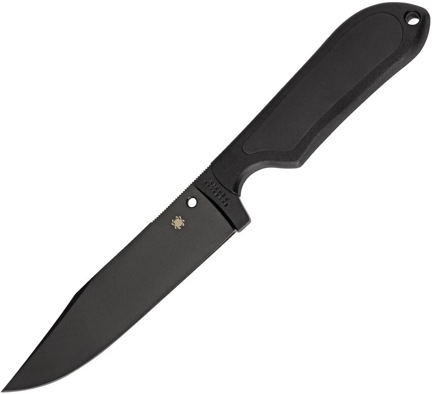 Spyderco Street Bowie VG-10 Stainless Fixed Blade Black FRN Handle Knife FB04PBB - Image 1 of 1