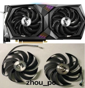 Ersatz Kühler Lüfter für MSI RTX 3060 3060ti RX 6600 6700 XT GAMING X Trio - Bild 1 von 6