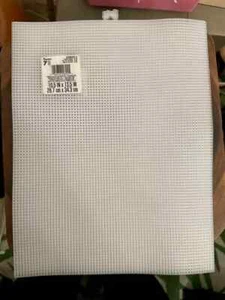 7 Mesh Count Clear Plastic Canvas 3 Sheets 10.5 x 13.5 Inches - Picture 1 of 2