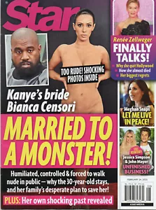 STAR Magazine February 24 2025 Bianca Censori Kanye West Renée Zellweger - Picture 1 of 2