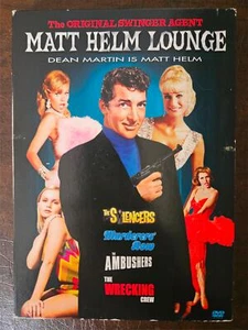 Matt Helm Lounge DVD x4 NEAR MINT discs Dean Martin Silencers Ambushers Wrecking - Picture 1 of 5