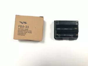 Brand-New YAESU FBA-23 Battery Case Original For VX-6 VX-7 - Picture 1 of 5